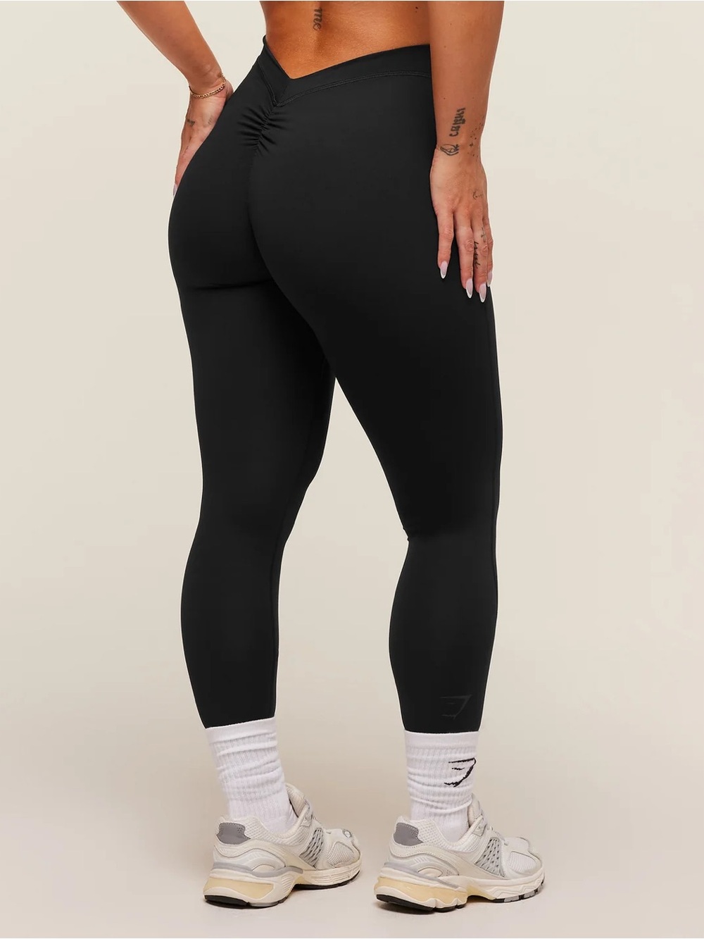 GYMSHARK LIFTING DIPPED WAISTBAND LEGGINGS